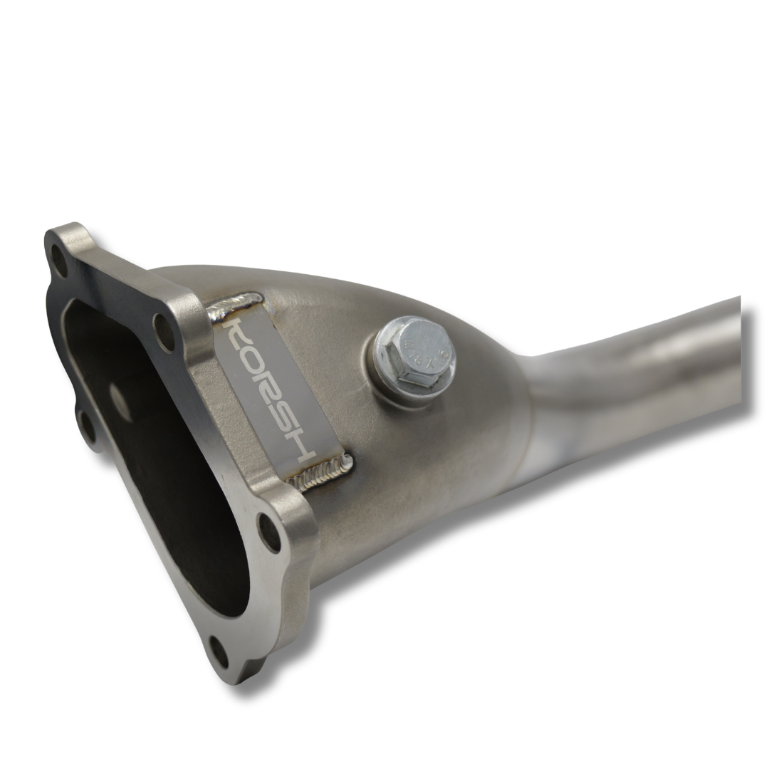 Korsh Subaru WRX 2011-14/STI 2011-2021 Auto Turbo Back Exhaust - Stainless Steel with Titanium Tips