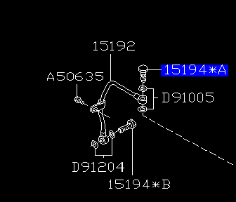 Banjo bolt for turbo 1519AA110 - suit TD04