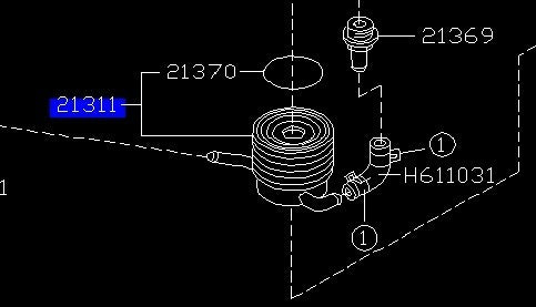 WRX STI Oil cooler 21311AA051