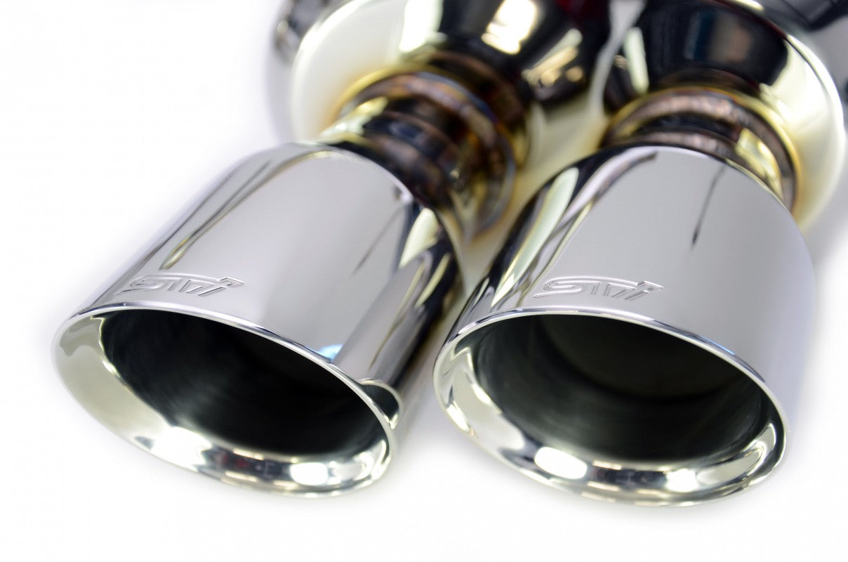 2015 STi Rear Silencer Set
