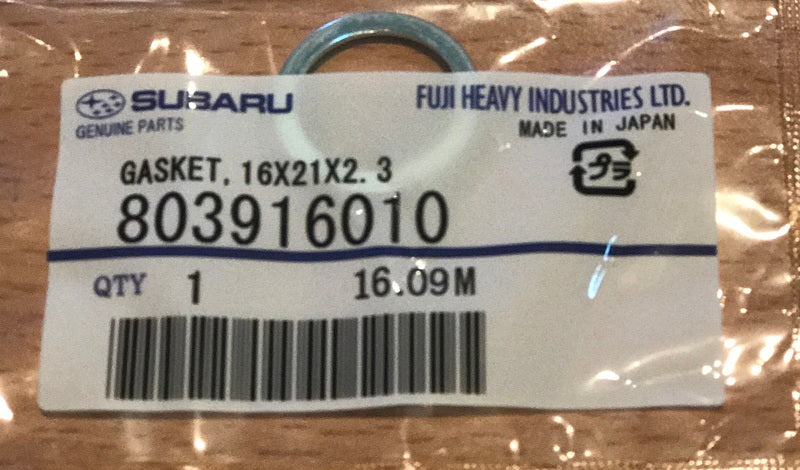 Sump plug washer FA 803916010