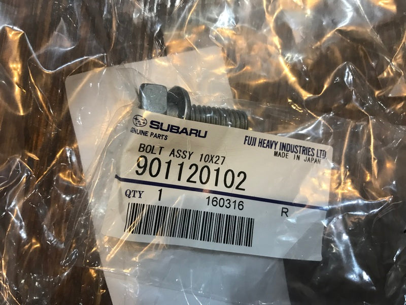 WRX STI Brembo rear brake caliper bolt 901120102