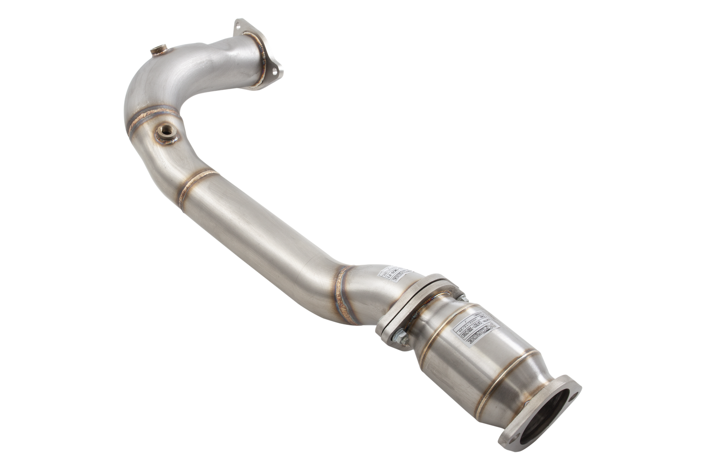 Subaru VB WRX Turbo Exhaust Downpipe with Hi Flow Catalytic Converter