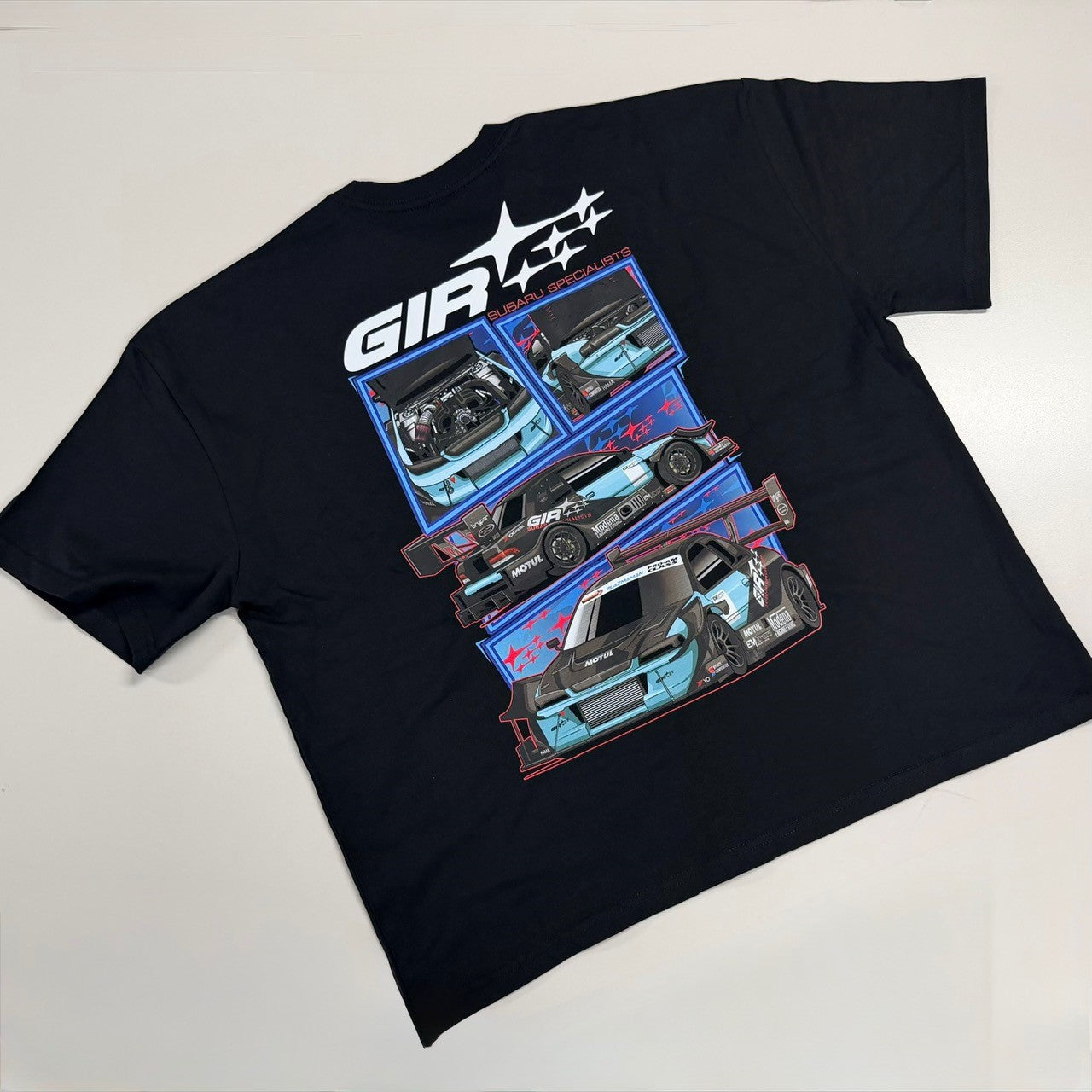 GIR Racecar Graphic Oversized Limited T-Shirt