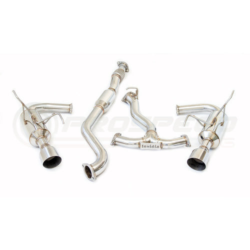 Invidia R400 Cat Back Exhaust w/SS Tips - Subaru WRX 08-10 Sedan/Forester XT SH, SJ 08-18