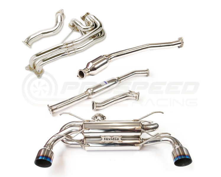 Invidia R400 Engine Back Exhaust Package w/PSR Unequal Headers - Subaru BRZ/Toyota 86 12+