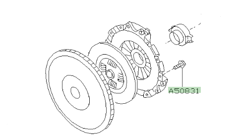 Subaru Clutch Cover Bolts