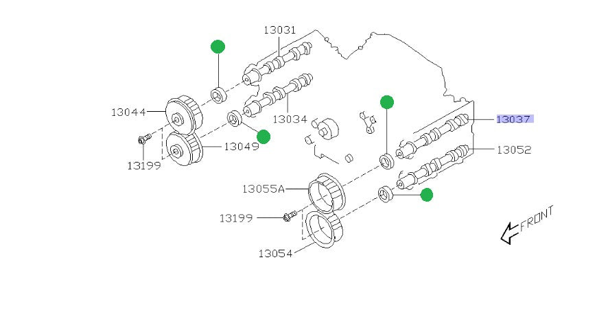 Camshaft Oil Seal Non VVT V5+