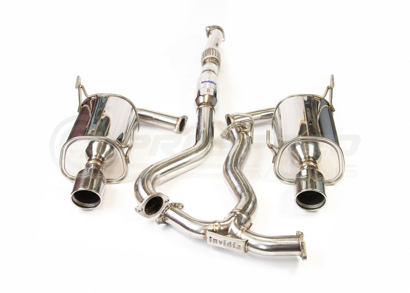 Invidia Q300 Turbo Back Exhaust w/SS Rolled Tips - Subaru Liberty GT BM 10-12