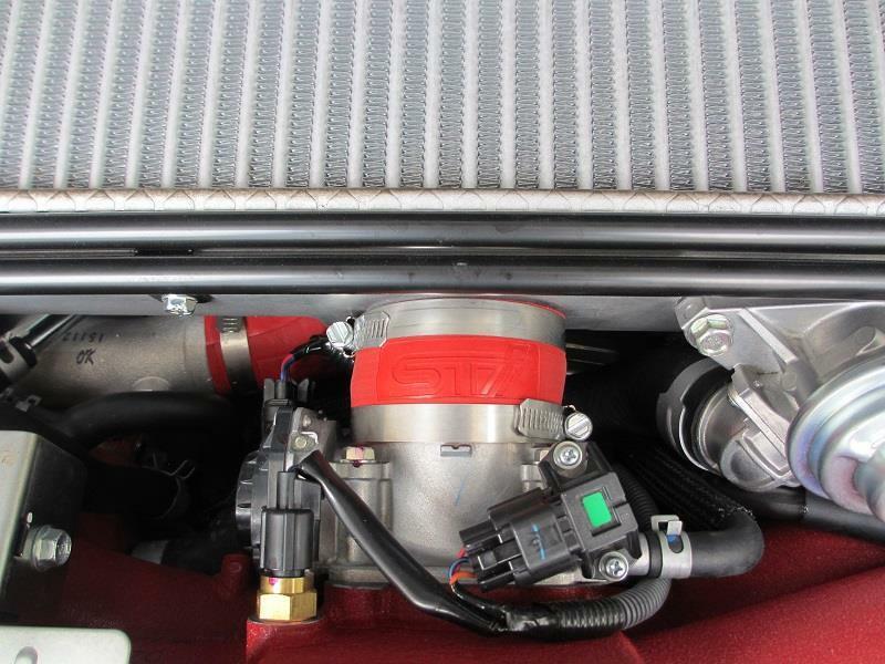 STI Embossed Throttle Body Silicon Hose