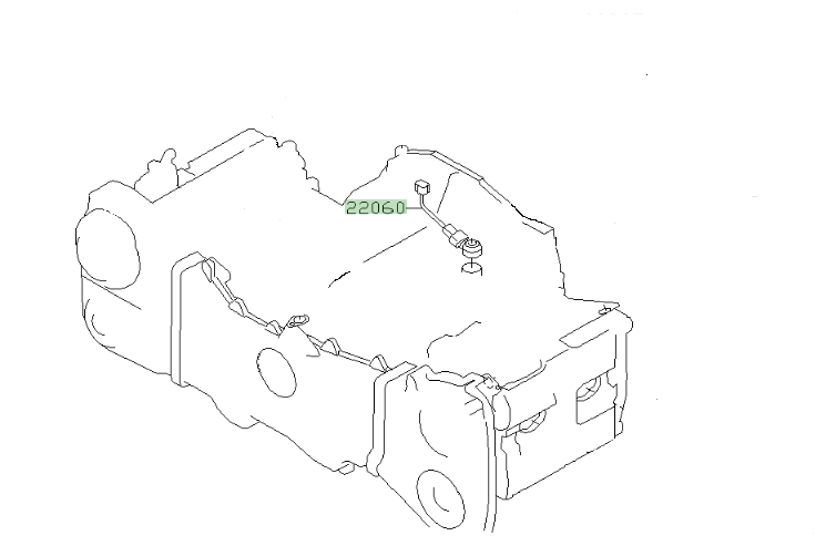 Genuine Subaru Knock Sensor 1992-1996