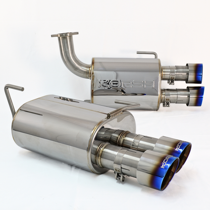 Korsh Subaru WRX 2015+ Manual Turbo Back Exhaust - Stainless Steel with Titanium Tips