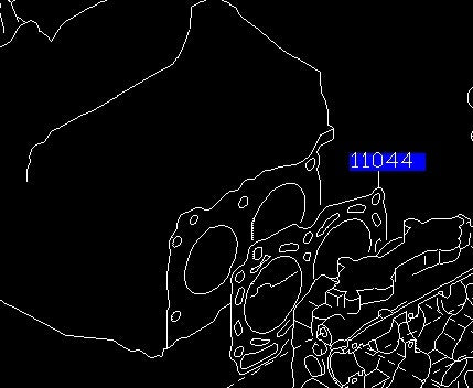 2L V3/V4 STI MLS Head Gasket Kit (kit of 2) 11044AA463