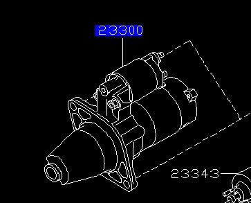 6MT STI Starter Motor 23300AA4209L