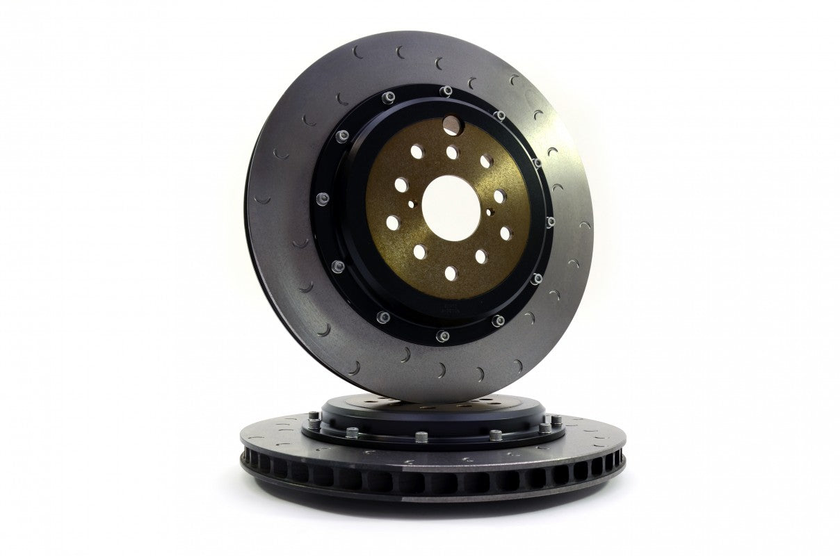 RCM / ALCON Rear 4 Pot Brake Kit Black 343mm