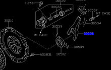 5MT shifter fork for late models 30531AA180