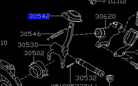 GD 6MT dust cover 30542AA050