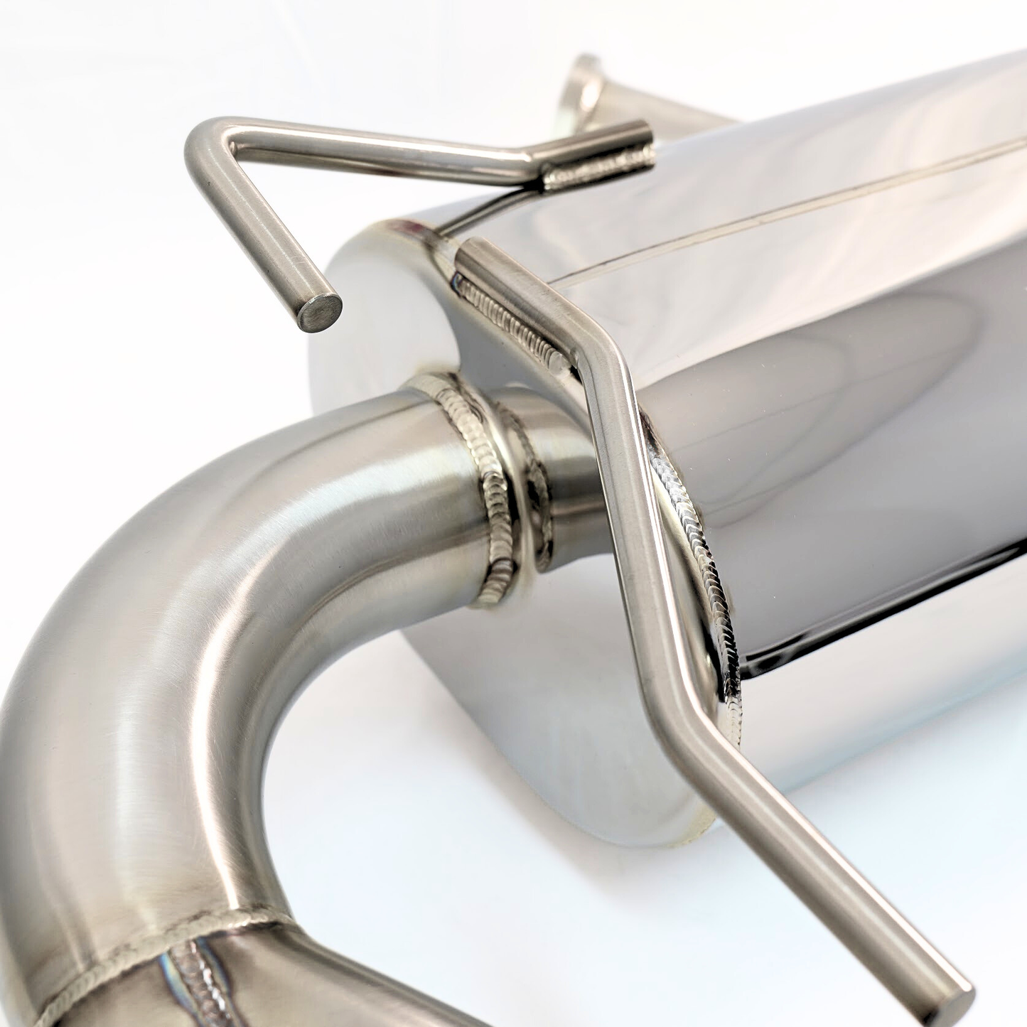 Korsh Subaru WRX STI 2008-2014 Hatch Auto Turbo Back Exhaust - Stainless Steel with Titanium Tips