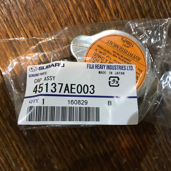 Radiator cap 108 kpa pressure