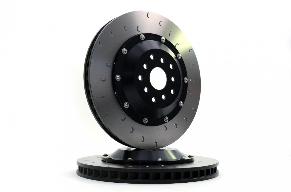 RCM / ALCON 6 Pot Front Brake Kit Black 343mm