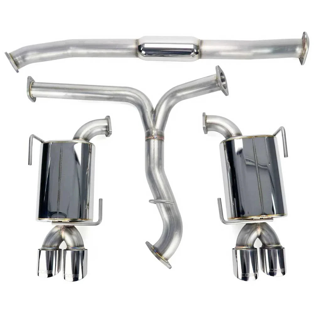 Cobb Turbo Back Exhaust with Korsh Down Pipe - 11-21 STI / 11-14 WRX