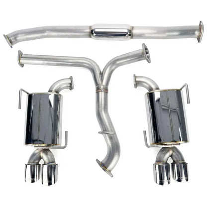 Cobb Turbo Back Exhaust with Korsh Down Pipe - 11-21 STI / 11-14 WRX