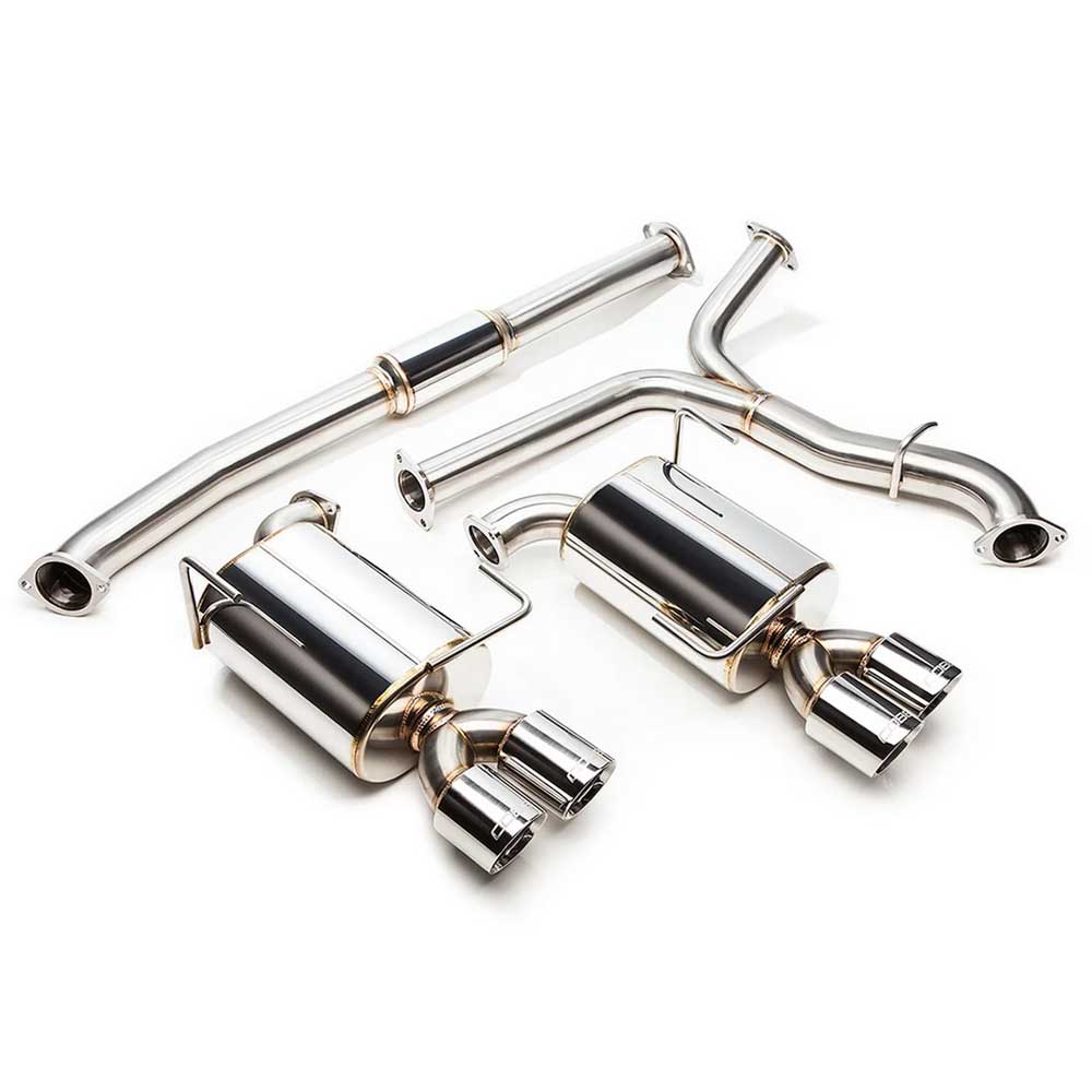 Cobb Turbo Back Exhaust with Korsh Down Pipe - 11-21 STI / 11-14 WRX