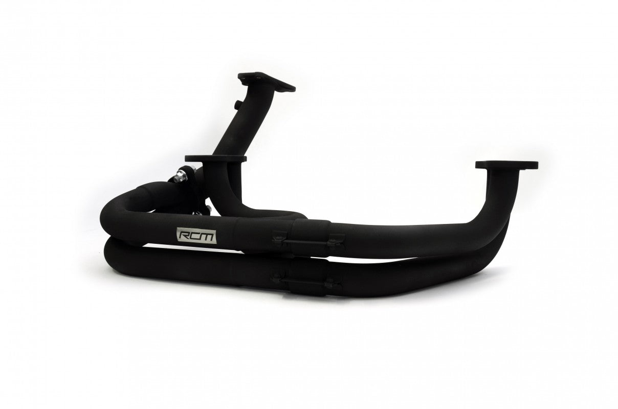 RCM Black Ceramic Coated Equal Length Stainless Steel Exhaust Manifold