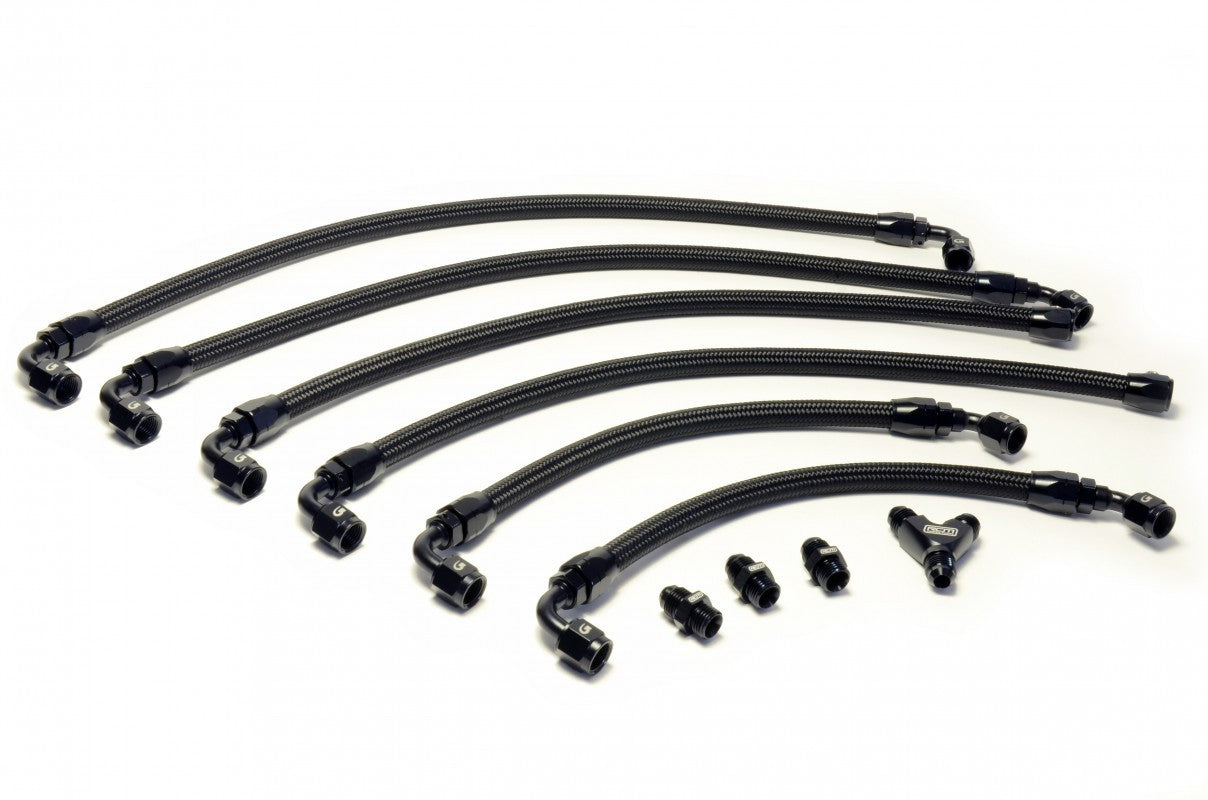 RCM SIDE FEED PARALLEL BILLET FUEL RAIL KIT V3 - V4