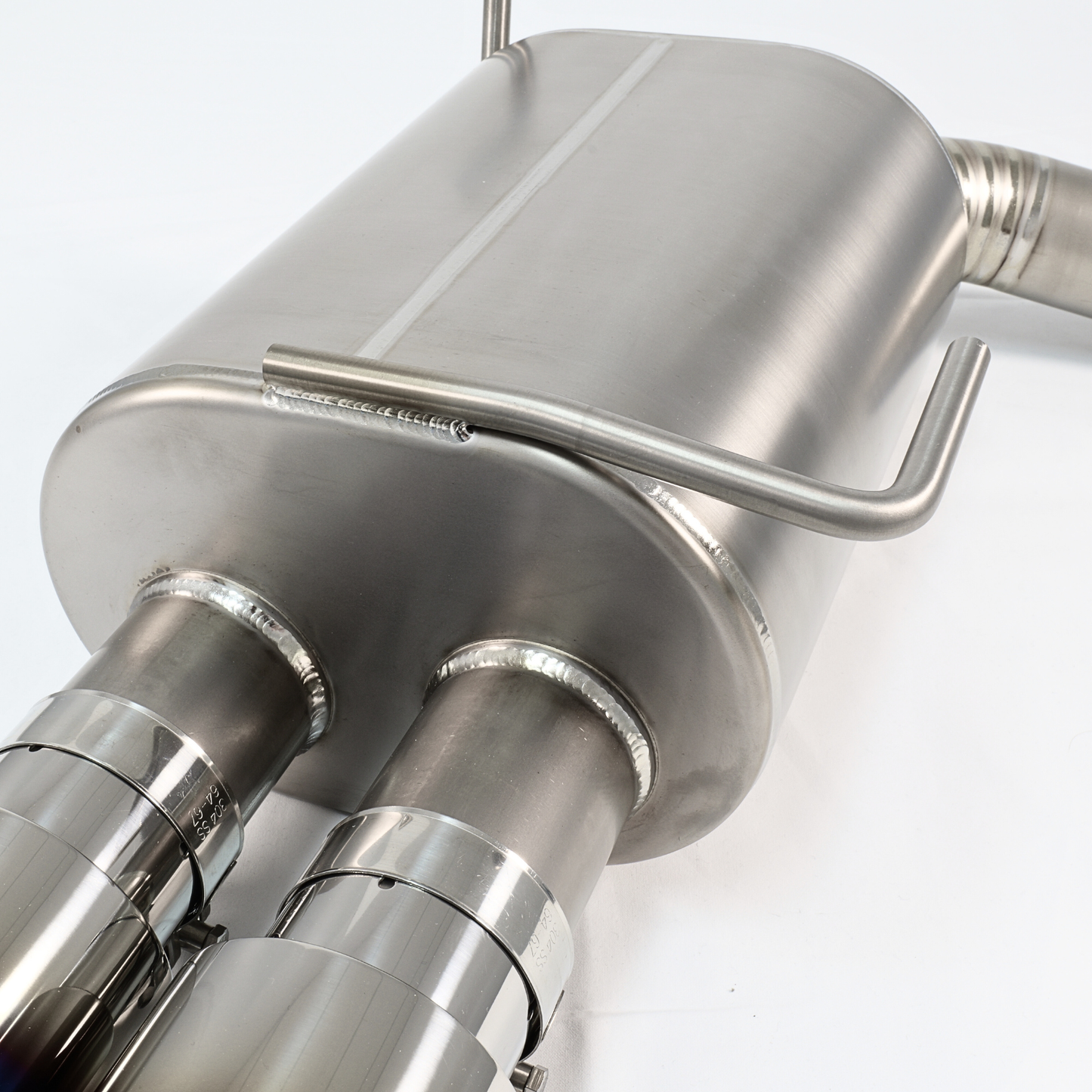 Korsh Subaru WRX 2011-14/STI 2011-2021 Turbo Back Exhaust - Full Titanium with Titanium Tips