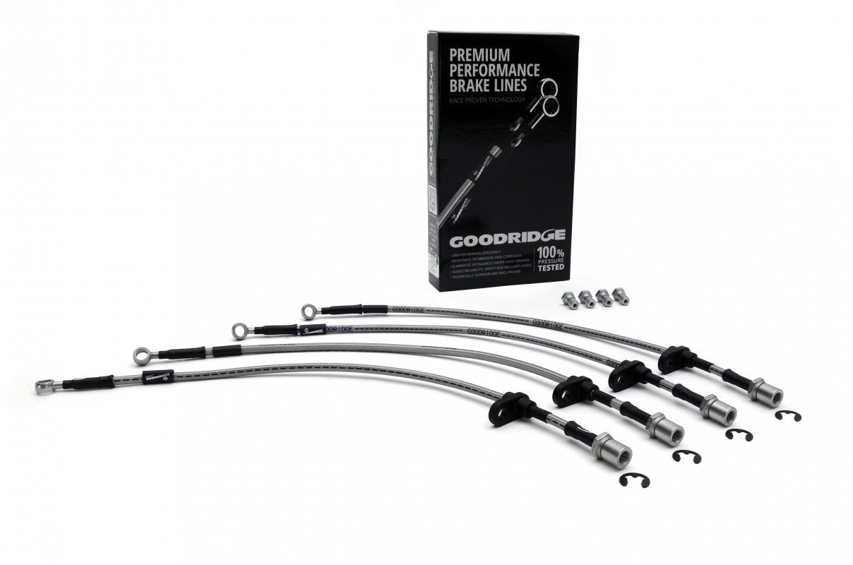 Subaru BRZ Goodridge Brake Hose Kit -BRZ ZC6, ZD8/Toyota 86 GTS, GR86 (Brembo)