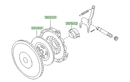 Exedy Heavy Duty Uprated Organic Clutch Kit - 6 Speed