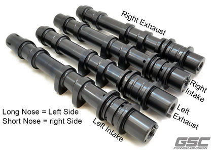 GSC Power Division S2 Billet Performance Camshaft Kit EJ25 DBW