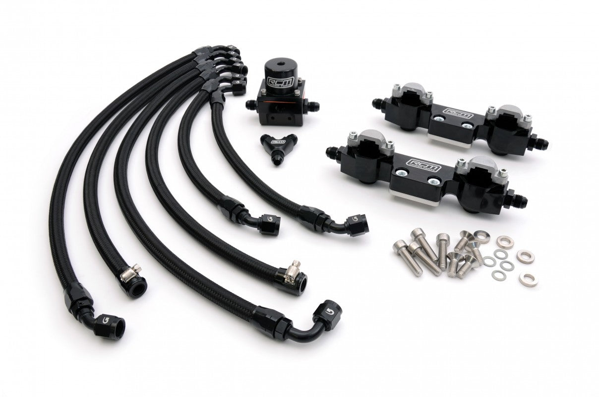 RCM Side Feed Parallel Billet Fuel Rail Kit V1 - V2 – Gotitrex