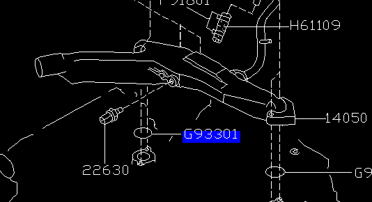 Engine block water seal 806933010