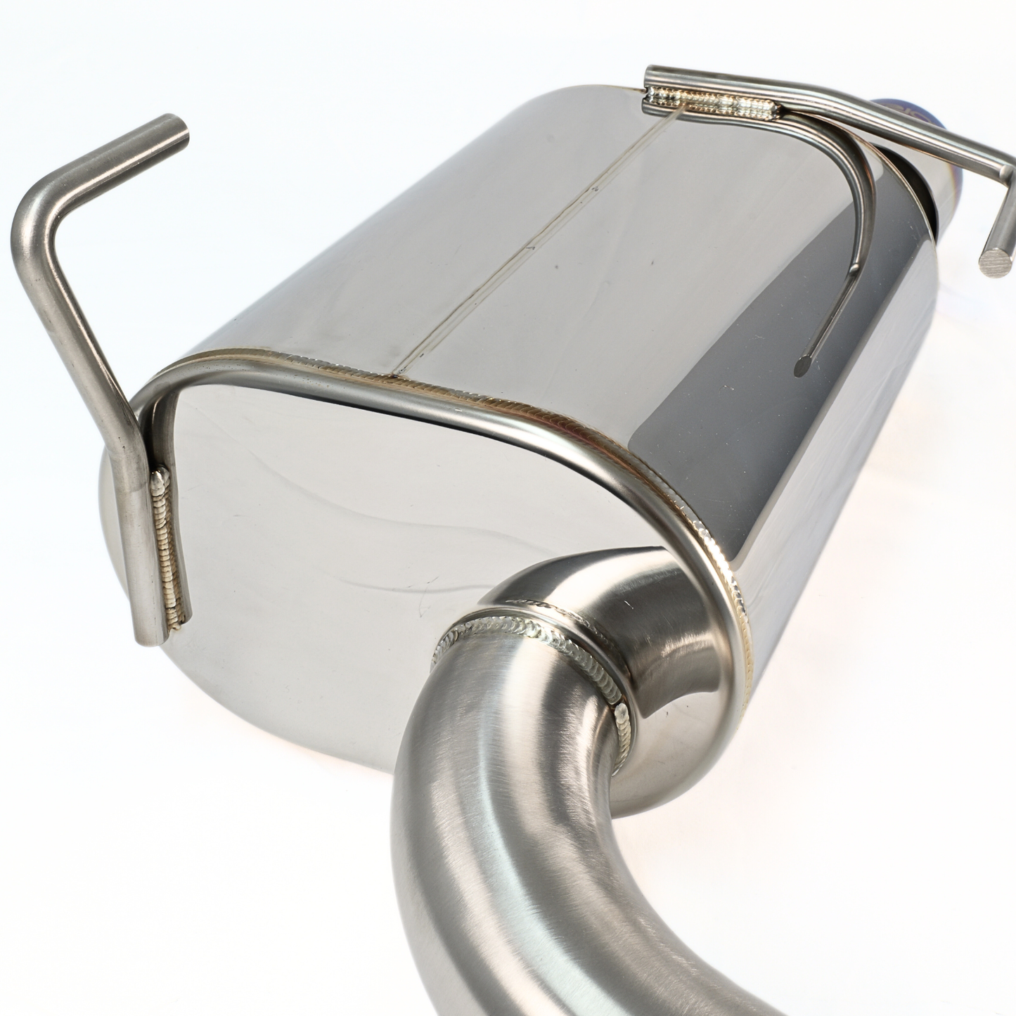 Korsh Subaru WRX 2011-14/STI 2011-2021 Turbo Back Exhaust - Stainless Steel with Titanium Tips