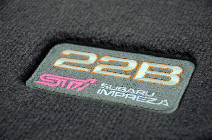 RCM Subaru Impreza 22B JDM Luxury Car Mat Set