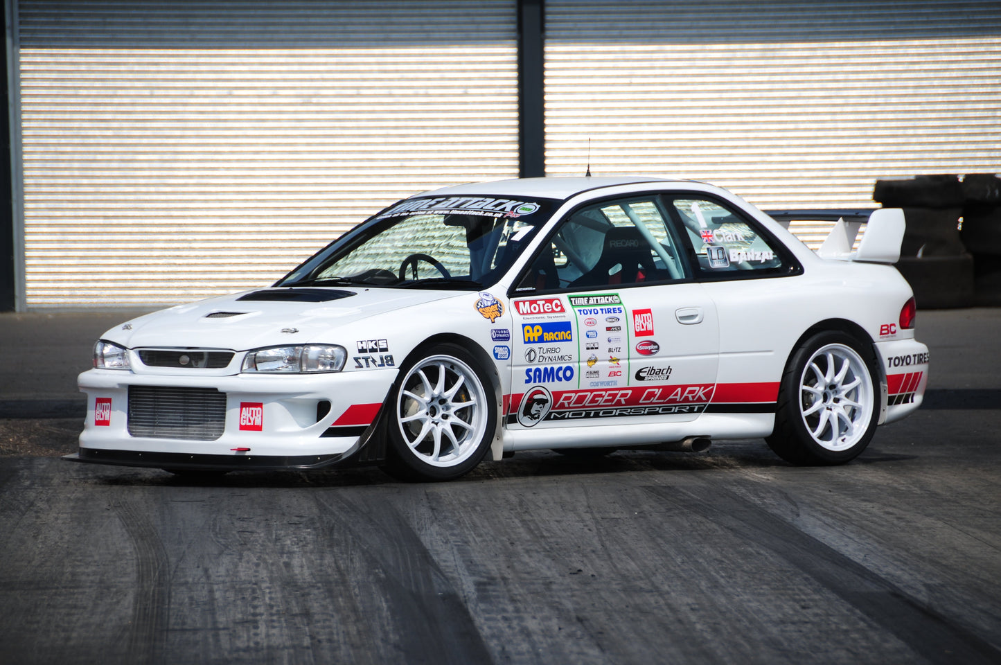 RCM GRP Bonnet Vent Rear Facing 1996+ GC8