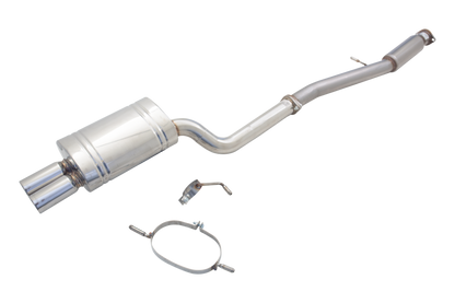 Subaru WRX Cat Back With Oval Dual Outlet Muffler