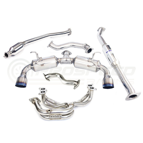 Invidia N2 70mm Engine Back Exhaust w/Invidia Equal Headers - Subaru BRZ/Toyota 86 12-20 (6MT)