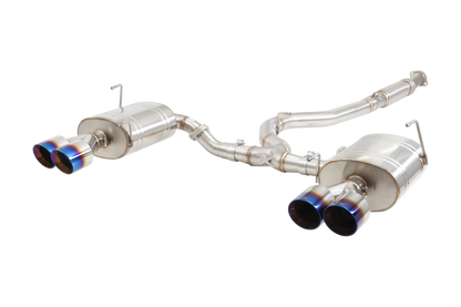 Subaru WRX STI G3 VA Sedan Cat Back Exhaust with Burnt Blue Tips