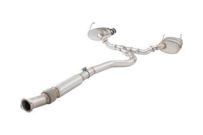 Subaru WRX STI G3 VA Sedan Cat Back Exhaust with Burnt Blue Tips