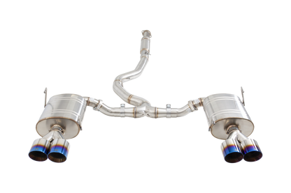Subaru WRX STI G3 VA Sedan Cat Back Exhaust with Burnt Blue Tips