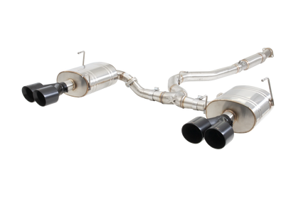 Subaru WRX STI G3 VA Sedan Cat Back Exhaust with Black Tips