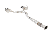 Subaru WRX STI G3 VA Sedan Cat Back Exhaust with Black Tips