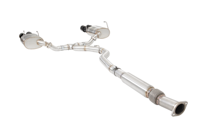 Subaru WRX STI G3 VA Sedan Cat Back Exhaust with Black Tips