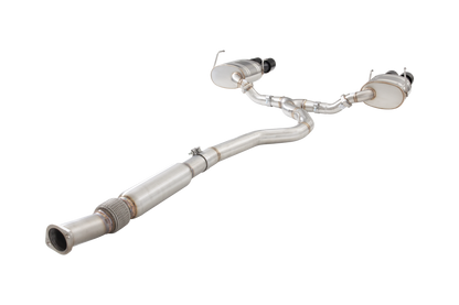 Subaru WRX STI G3 VA Sedan Cat Back Exhaust with Black Tips