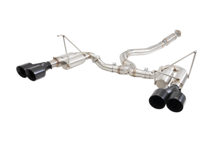 Subaru WRX STI G3 VA Sedan Race Cat Back Exhaust with Black Tips
