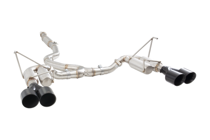 Subaru WRX STI G3 VA Sedan Race Cat Back Exhaust with Black Tips