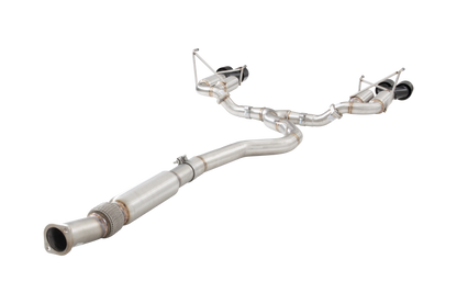 Subaru WRX STI G3 VA Sedan Race Cat Back Exhaust with Black Tips